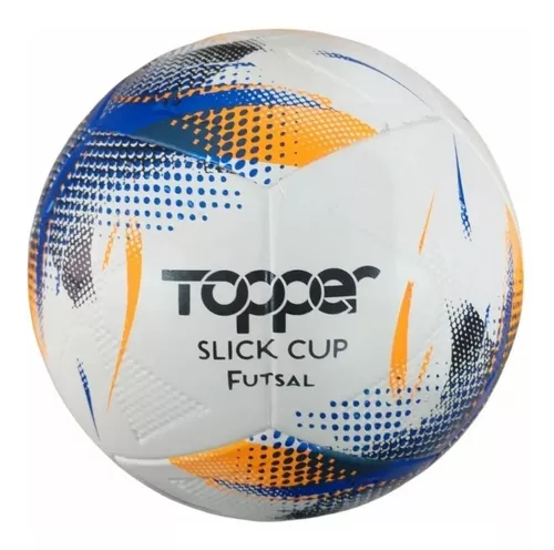 Bola De Futsal Slick 2020 Amarelo + Preto Topper