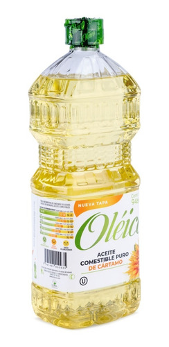 Imagen 4 de 10 de Aceite Oléico Puro De Cártamo 946 Ml (3 Piezas)