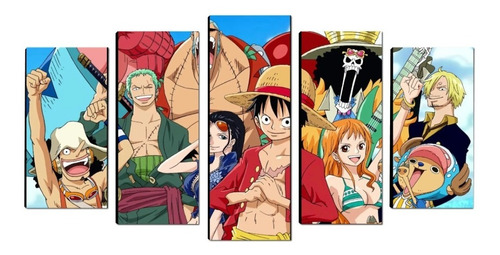 Cuadros Decorativos One Piece - 125 X 70  Modernos