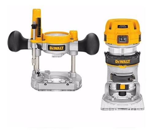 Fresadora Router Rebajadora Compacta 900w Dewalt Dwp611pk