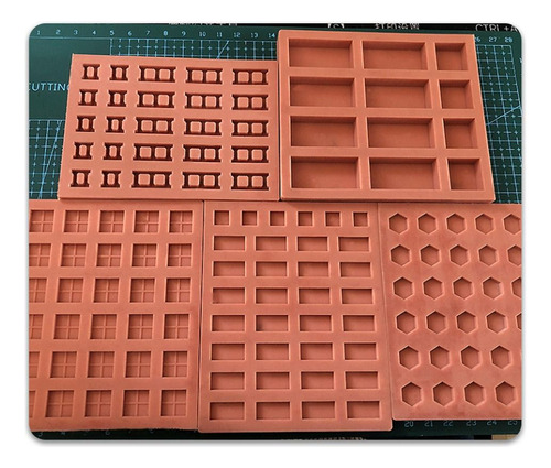 Molde De Silicona Mini Brick, Molde De Ladrillo En Miniatura