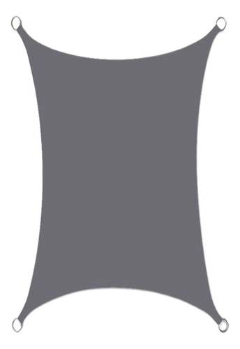 Zzc Cubierta Impermeable De Del Patio De De, Toldo 2x3m Gris