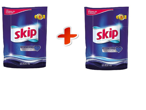 Skip Jabon Liquido 800ml Doypack 2 X 1