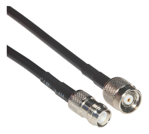 Negro Rp-tnc Cable Extension Coaxial Macho Hembra Ft