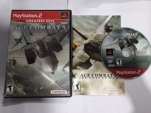 Ace Combat 5 The Unsung War Completo Para Playstation 2