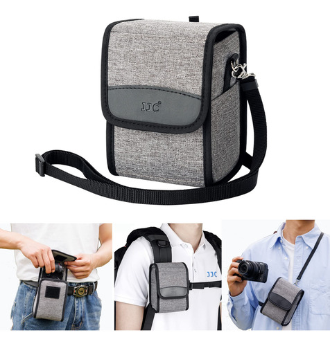 Funda Para Camara Fujifilm X100vi Con Correa Ajustable Gris