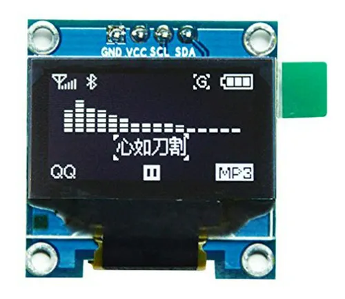 comprar Pantalla Oled Lcd 0.96  Hiletgo 128x64 I2c Iic Spi 4 Pin Bla