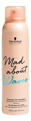 Schwarkopf Mad About Waves Spray Shampoo Seco P/ Ondas 150ml