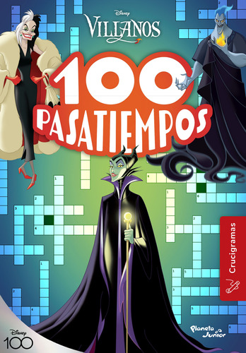 Libro: Villanos. 100 Pasatiempos (crucigramas)