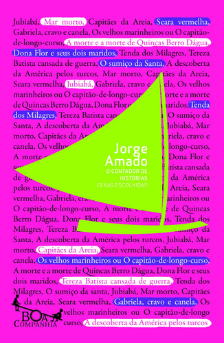 Livro O Contador De Histórias De Jorge Amado Edição 1 Português 2012 Editora Boa Companhia
