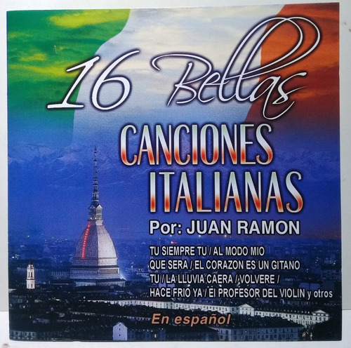 Cd Juan Ramon (l16 Bellas Canciones Italianas) 