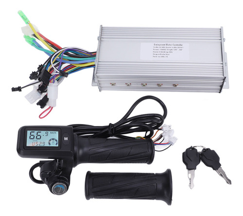 Kit Controlador De Motor, 1000 W, 36 V, 48 V, Lcd De Velocid