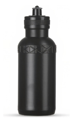 Kit 50 Garrafinha De Água 500ml Academia Atacado Cor Preto