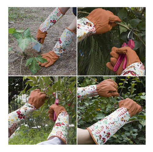 - Guantes De Jardín Para Mujer Mangas De Defensa Para