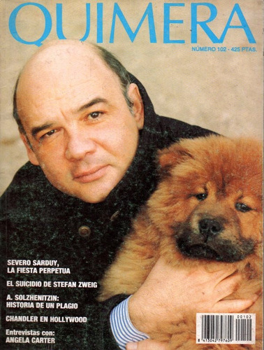 Revista Quimera 102 - 1991 Sarduy Zweig Chandler Hollywood