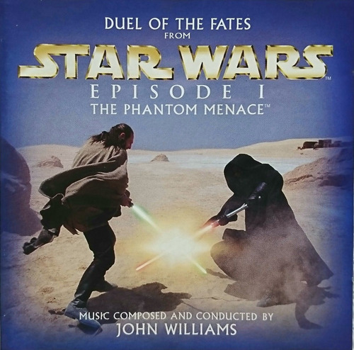Star Wars Cd Single Duel Of The Fates Ep 1 Made In Austria