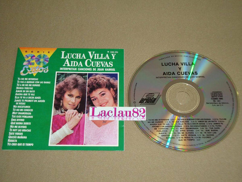 Lucha Villa Y Aida Cuevas La Serie 20 Exitos 1991 Ariola Cd