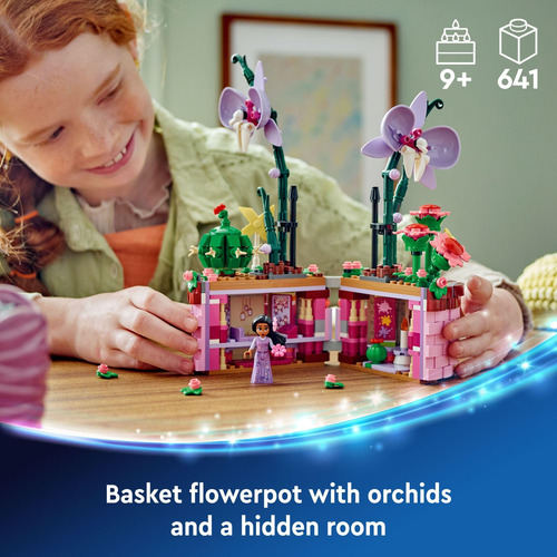 Vaso De Brinquedo Lego Disney Encanto Isabelas Com Flor De O