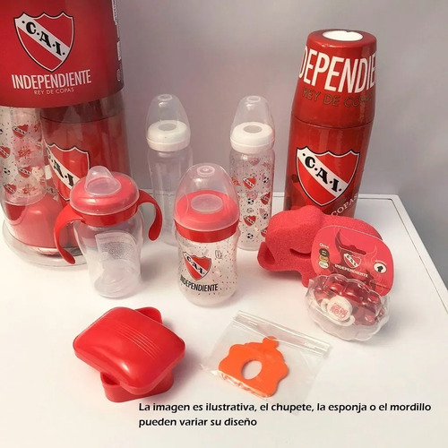 Imagen 2 de 5 de Mamadera Gigante Independiente Con Licencia Oficial, Solymar