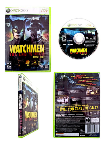 Watchmen The End Is Nigh Parts 1 & 2 Xbox 360 En Español (Reacondicionado)