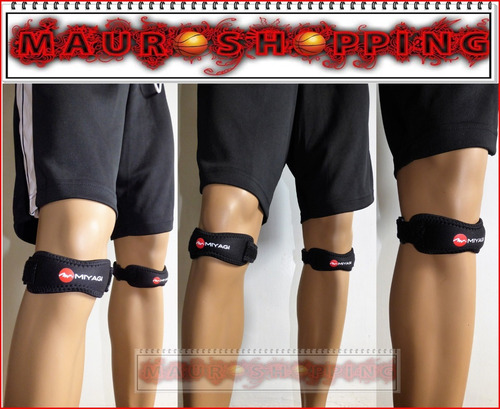 Rodillera Miyagi Ortopédica Neopreno Strap Ajustable Menisco