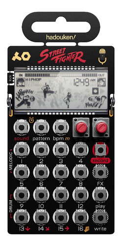 Imagen 2 de 3 de Po-133 Street Fighter Pocket Operator Te Sampler Capcom