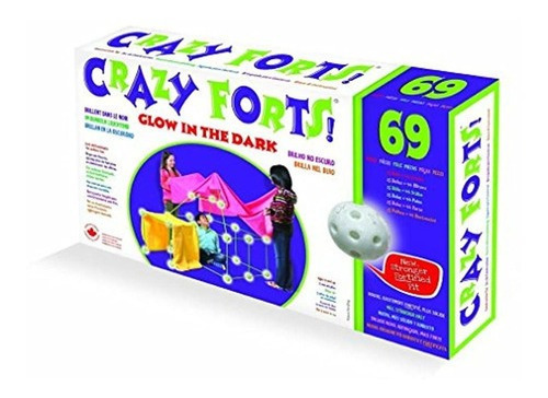 Everest Toys Crazy Forts Brilla En La Oscuridad 69 piezas