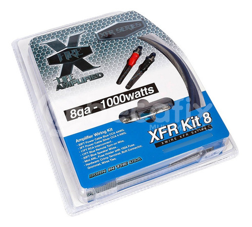 Kit Cable Numero 8 Xfire Audio Amplificador