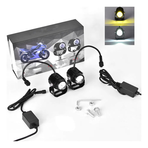 A Foco Universal Para Motocicletas Driving Light Mini 12 V A