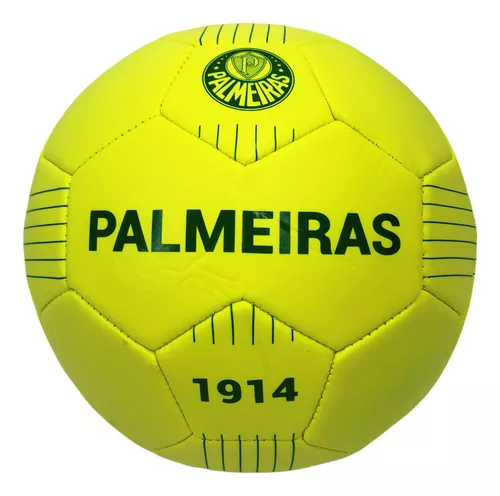 Bola Oficial do Flamengo Amarela e verde Tamanho 5 - Boutique Futebol