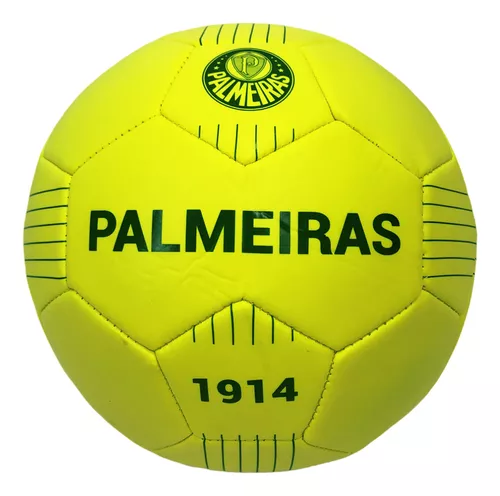 BOLA FUTEBOL PALMEIRAS 1914 AMARELA