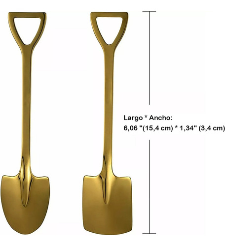 A Juego De Cucharas De Postre En Forma De Pala, 80 Piezas