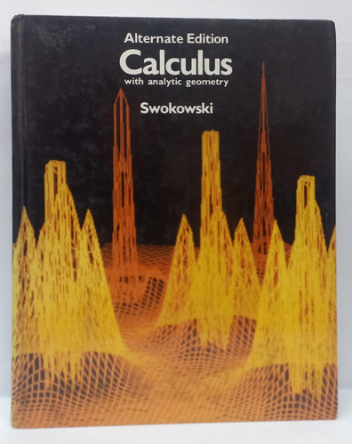 Libro Calculus With Analytic Geometry