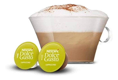 Cápsulas De Café Dolce Gusto Nescafé Cappuccino 48 Pzas