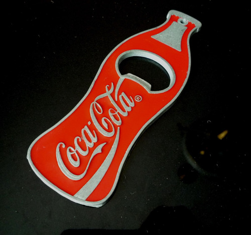 Coca Cola Destapador Chapa Esmaltado Antiguo Raro 21816swt