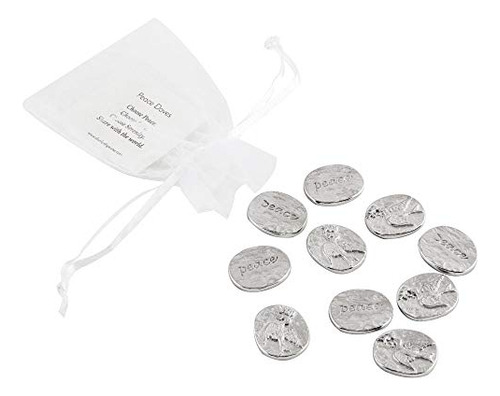 - Vilmain Peace Dove Pocket Tokens/coins, Pewter, Made ...