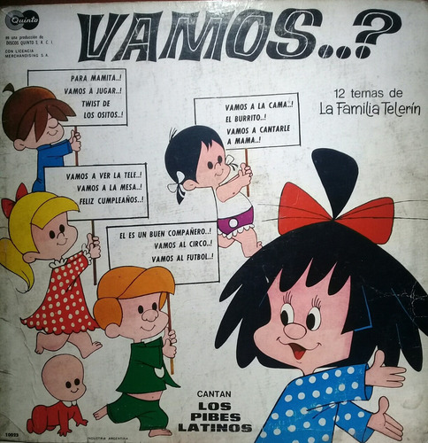 Lp Los Pibes Latinos (la Familia Telerin) (Usado)