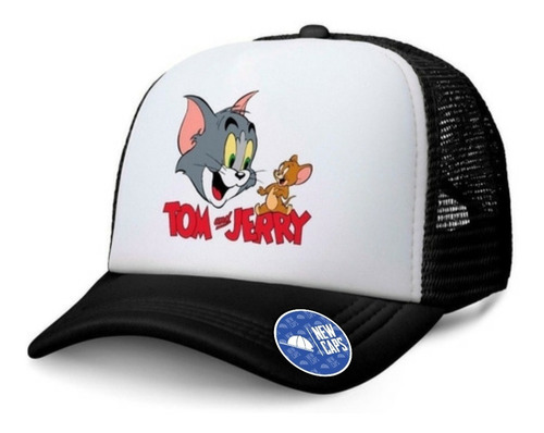 Gorra Trucker Tom Y Jerry Dibujo Animado New Caps