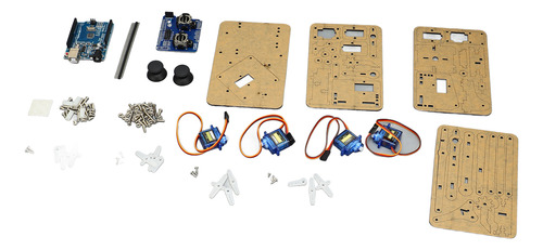 Kit De Brazo Robótico Mecánico Programable Con Precisión De