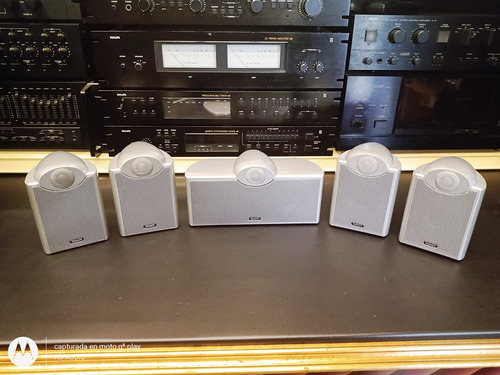 Bafles Satelitales P/home Theatre Tannoy Efx 5.1 Hbaudio Plata (Usado)