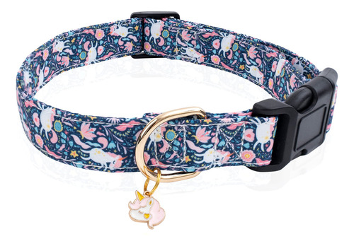 Collar Para Perros Con Con Diseño De Unicornio Y Talla L