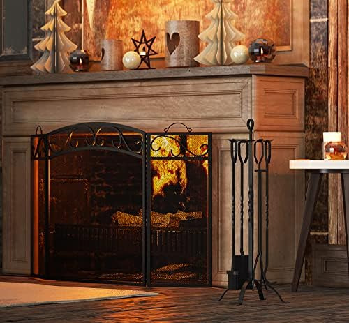Fire Beauty Juegos De Herramientas Para Chimenea De 5 Piezas