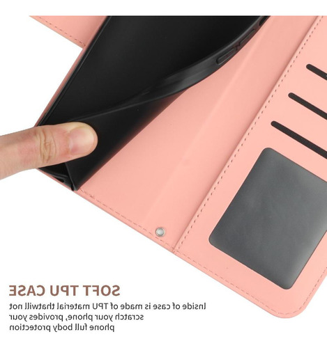 Funda Con Tapa Para Realme 13 Plus, 5 G, De Piel, Forma De Girasol, Con Ranura Para Tarjetas, Soporte, Función Atril, Protector Con Un Cordón Largo