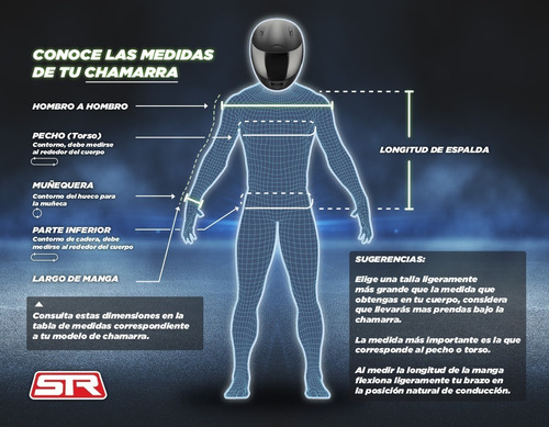 Chamarra Para Motociclista Techx2 Sp-1311 Ce
