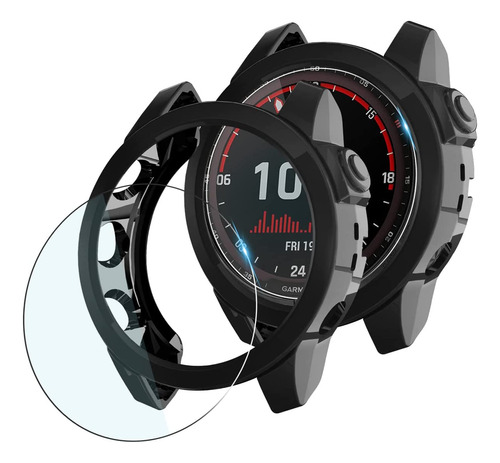 Funda Y Protector De Pantalla Garmin Fenix 7x 7x Solar