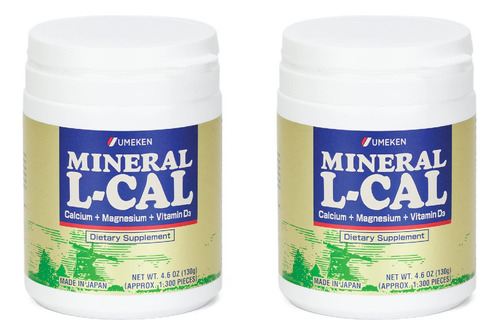 Umeken Suplemento Mineral L-cal, Botella Pequena, Suministro