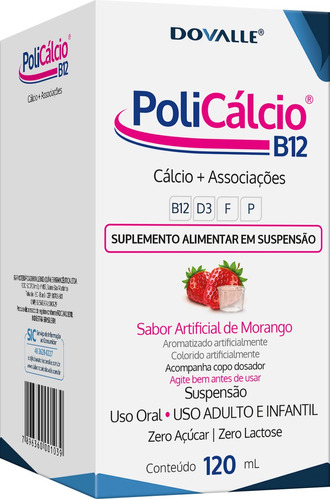 Policálcio B12 Gotas 120ml