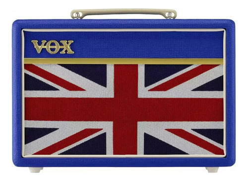 Amplificador Para Guitarra Vox Pathfinder 10 Union Jack Cor Vermelho/azul 110v