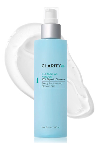 Clarityrx Limpiar Según Sea Necesario, 10% Ácido Glicóli.