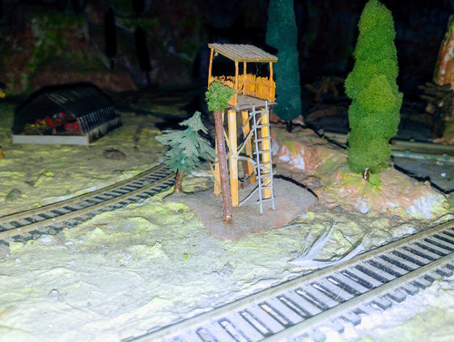 Cabina De Señales De Campo Para Decorado Ferromodelismo H0 (Usado)